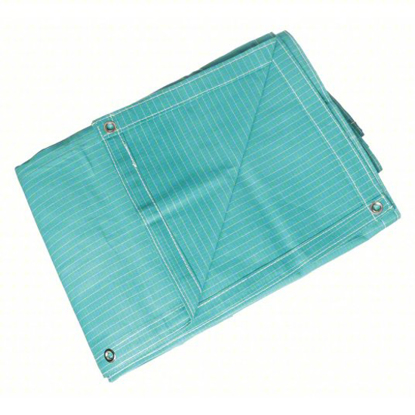 Picture of TARP: 9.5 X 7.5 FT, HD, COTTON CANVAS, GREEN, CASE OF 8