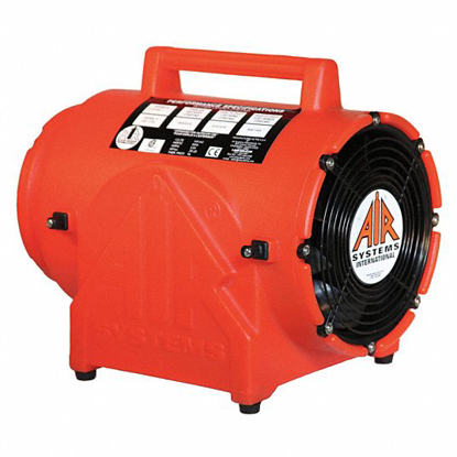 Picture of AXIAL CONFINED SPACE FAN- 1/3 HP HP- 115V AC VOLTAGE- 3-250