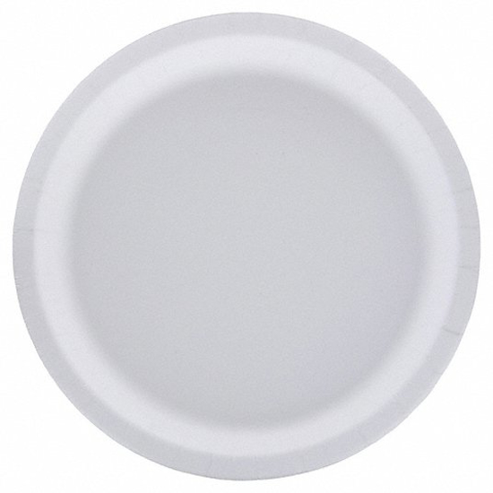 Picture of PAPER-PLATE-ROUND-9IN-WHITE-PK1000