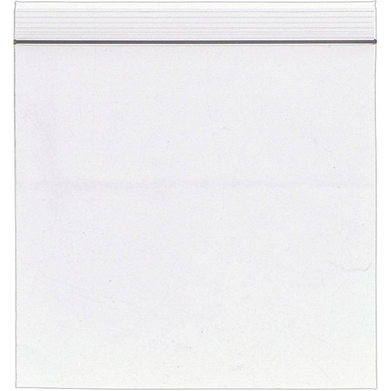 Picture of RECLOSABLE POLY BAG- ZIP SEAL- POLYETHYLENE- PK 1000