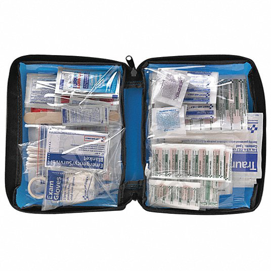 Picture of FIRST AID KIT-BULK-BLUE-200 PCS-25 PPL