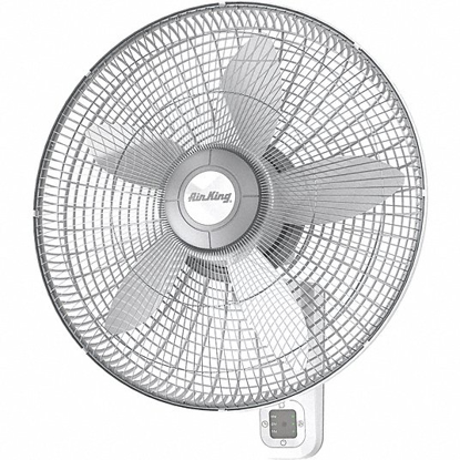 Picture of 18 IN WALL MOUNT FAN- OSCILLATING- 120V AC- NUMBER OF SPEED