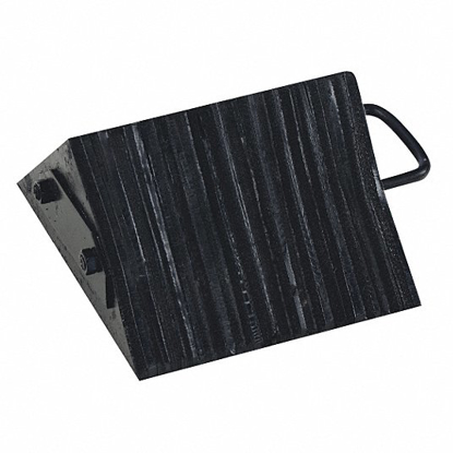 Picture of LAMINATED- RUBBER WHEEL CHOCK- 10X10X5.5