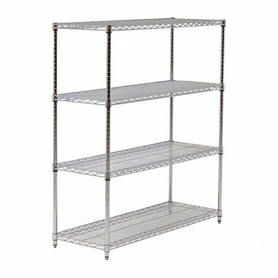 Picture of WIRE SHELVING UNIT- STARTER- 72 IN X 24 IN