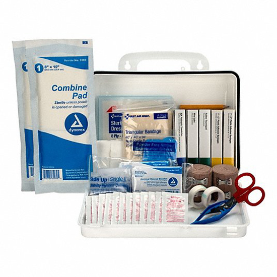 Picture of FIRST AID KIT- KIT- PLASTIC- INDUSTRIAL- 25 PEOPLE SERVED P