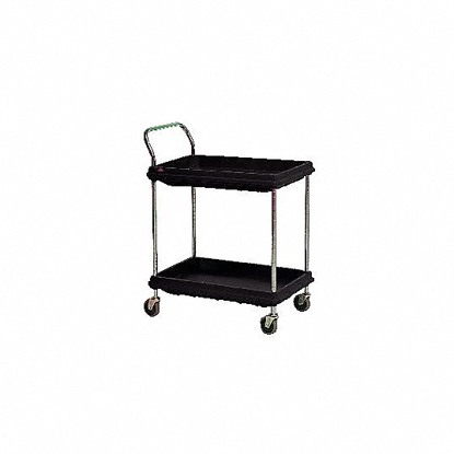 Picture of UTILITY CART WITH DEEP LIPPED PLASTIC SHELVES