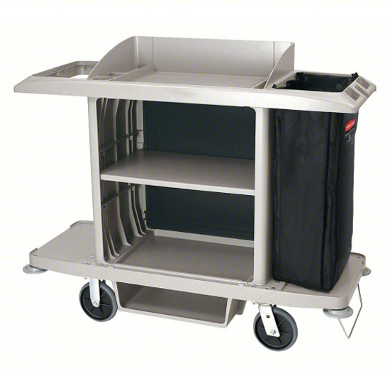 Picture of HOUSEKEEPING CART: GRAY
