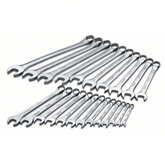 Picture of 23 PIECE COMBINATION WRENCH SET: