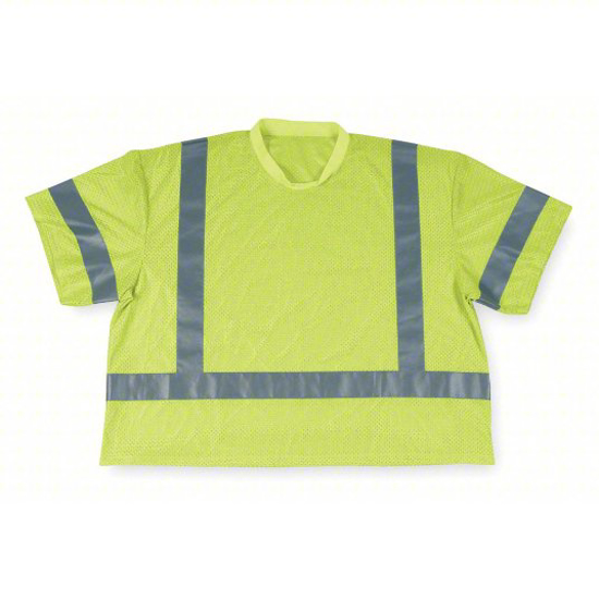 Picture of CONDOR T-SHIRT: ANSI CLASS 3, XL, GREEN, POLYESTER
