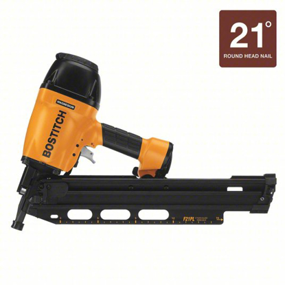 Picture of AIR FRAMING NAILER-FULL RND-21 DEG-PLAST