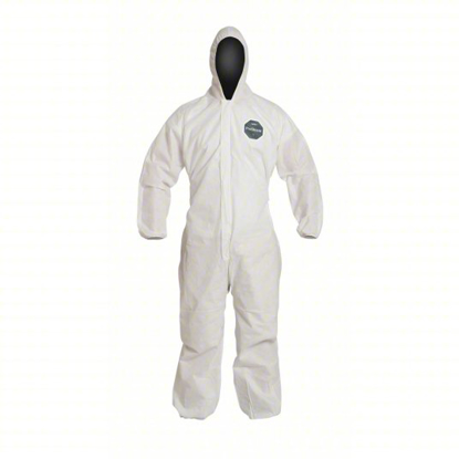 Picture of HOODED DISPOSABLE COVERALLS
