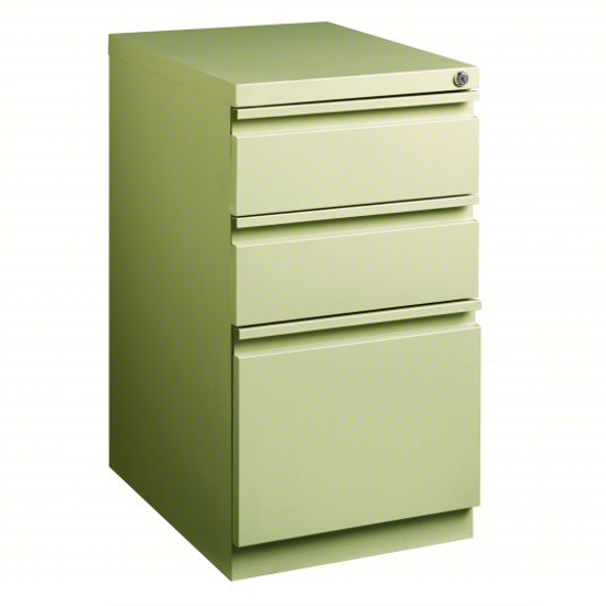 Picture of DESK PEDESTAL: PUTTY, 3 DRAWERS