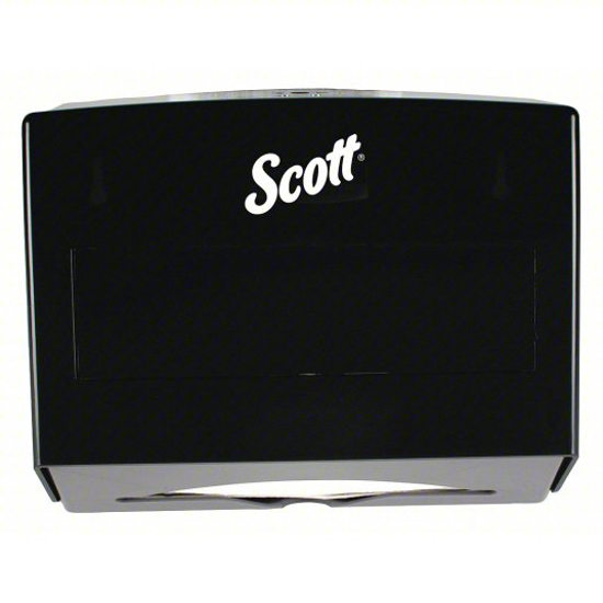 Picture of PAPER TOWEL DISPENSER- SCOTT  PRO  SCOTTFOLD - BLACK