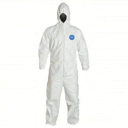 Picture of HOODED DISPOSABLE COVERALLS, LG, PACK OF 25