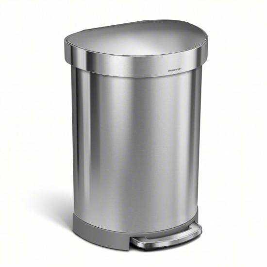 Picture of STEP-ON TRASH CONTAINER: STNLS, 16 GAL CAPACITY