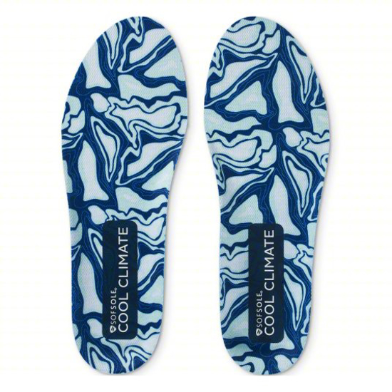 Picture of INSOLE: BLUE/WHITE, WOMENS 5-11