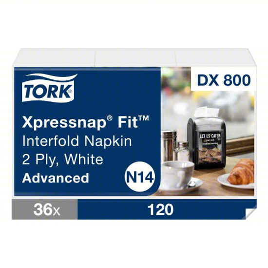 Picture of DISPOSABLE NAPKINS, 36 PACKS OF 120 PER CASE