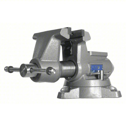 Picture of WILTON COMBINATION VISE- HEAVY DUTY- ENCLOSED- 5 1/2 IN JAW FACE WD- 5 IN MAX JAW OPENING- SERRATED